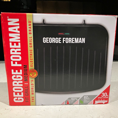 New george foreman medium fit - new,