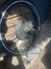 electric bike motor with speed controller panel and finger throttle 48V 1000W.  