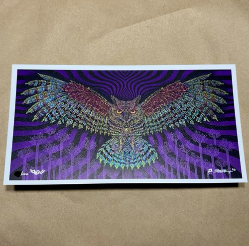 Emek owl shimmer foil - shimmer, mini