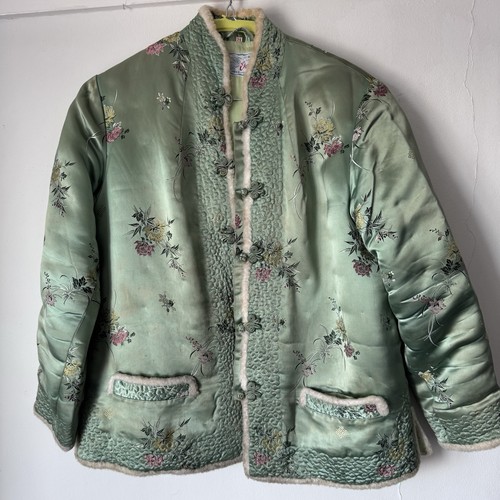 Vintage sage green embroidered - sage,