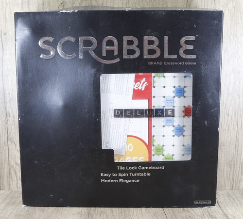 Scrabble deluxe edition - deluxe,