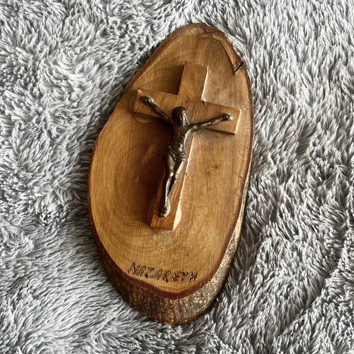 Vintage wooden crucifix - vintage,