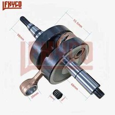Motorcycle engine crankshaft