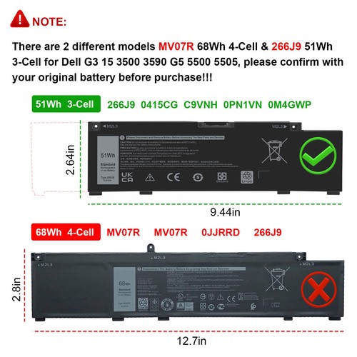 For dell 3500 3590 g5 - g3,