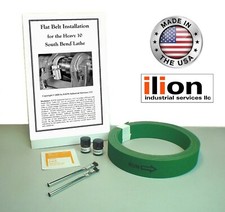 ● 1" Premium Flat Drive Belt for South Bend Lathe 10L , Hardinge, Logan, Atlas ●