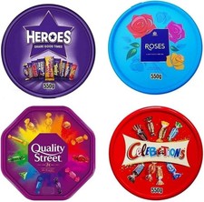 4 x Chocolate Tubs PACK