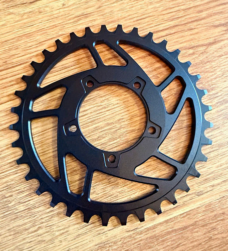 40t black bicycle - bicycle, chainring