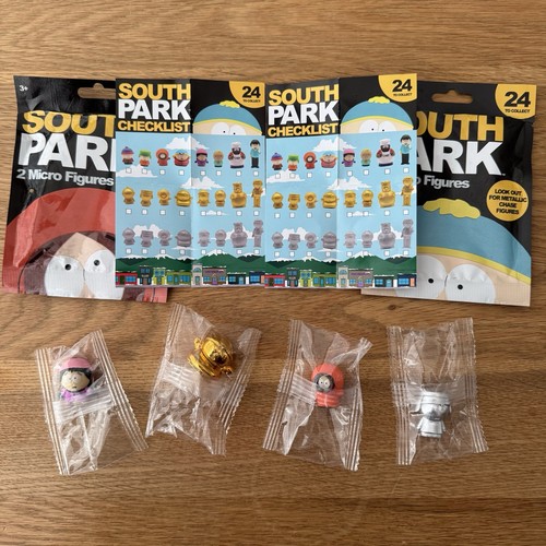 South park micro figures gold - south,