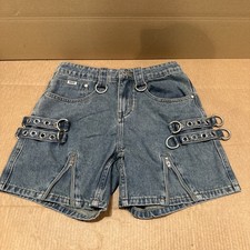 The Ragged Priest Jean Shorts In Blue - Women’s Size UK 28 - New Missing Tags