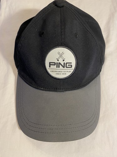 Ping black grey golf - golf, cap