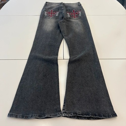 Y2k flared jeans women - flared, w24