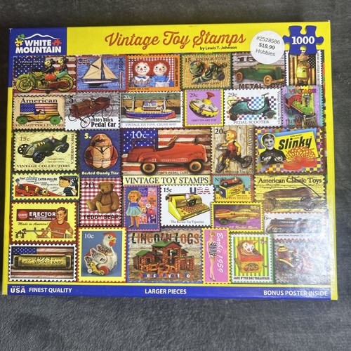 White mountain vintage toy - white,