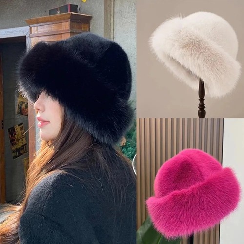 Warm plush faux fur - warm, winter
