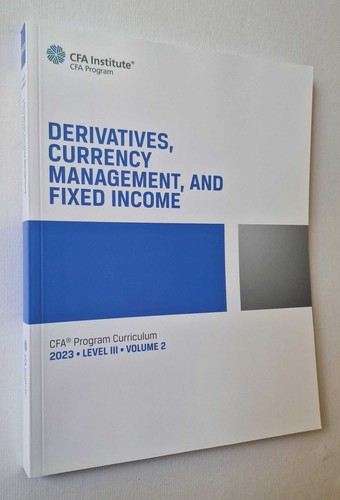 Cfa institute derivatives - institute,