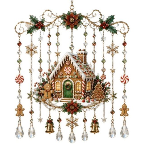 Acrylic christmas suncatcher - acrylic,