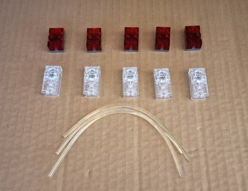 Lego light brick red 2x3 - lego,