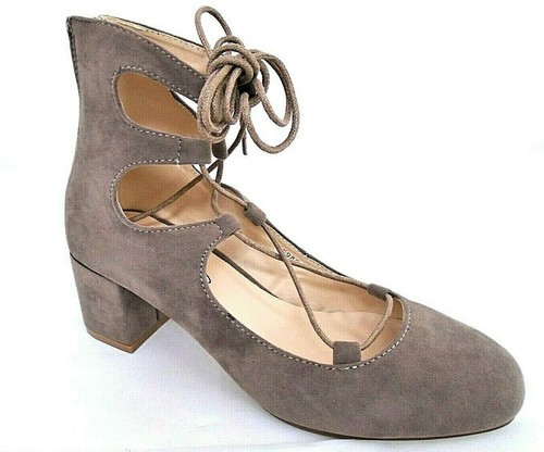 Spot taupe faux - faux, heels