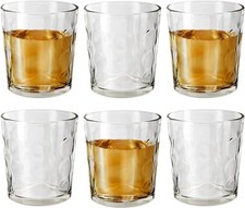 Tumbler Drinking Glasses Drinks Water Juice 255ml 9oz Everyday Use Set of 6