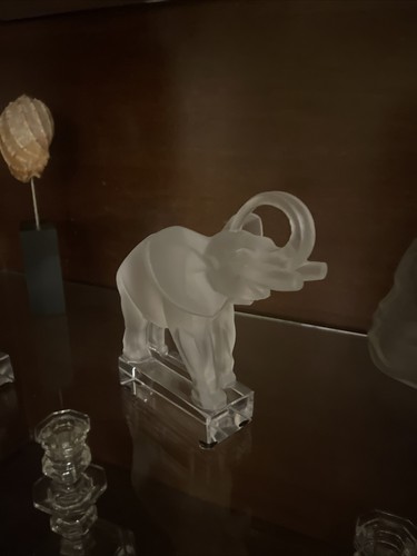 Lalique elephant - lalique,