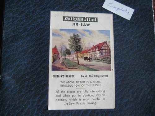 Vintage daily mail jigsaw - vintage,