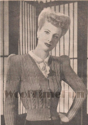 Knitting pattern vintage - pattern,