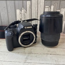 Canon Camera EOS 1000D Digital Camera With Zoom Lens 70-300 mm 1:4-5.6 & Strap