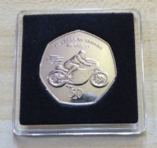 ISLE OF MAN TT 2011 50p  50yrs