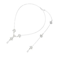 Ladies back chain crystal - chain,