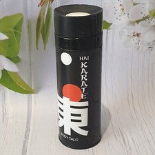Vintage HAI KARATE TALC Body Mens Unicliffe Ltd Black Can 100g Powder