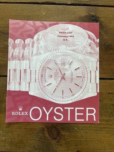 Vintage rolex price list - rolex,