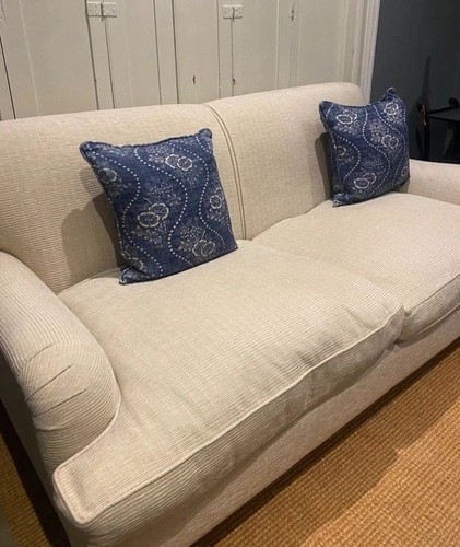Cream sofa seater good - cream,