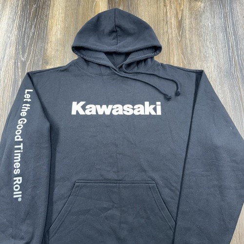 Vintage kawakaki hoodie - vintage, mens