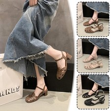Summer French Vintage Mid Heel