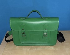 YOSHI Green Leather Satchel