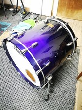 Pearl Masters Custom Maple Bass Drum 22"x20" Midnight fade + PR Bag