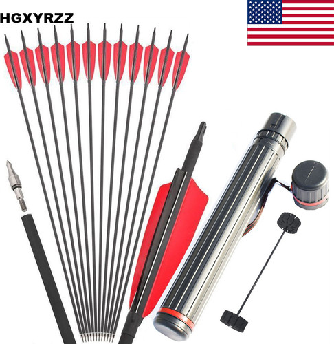 Archery carbon arrows 4 - 30",