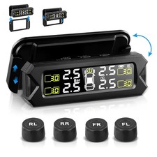 TPMS tyre pressure monitoring system, Solar Wireless Smart Tire Safety Monitor w