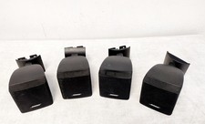 4 X BOSE BLACK SINGLE CUBE
