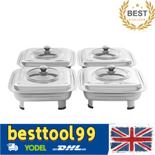 4pcs Food Plates Buffet Food