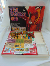 Vintage 1973 Denys Fisher 3-D Board Game THE FASTEST GUN - Complete