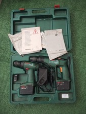 Bosch Cordless Drill 2x Drill And 2x Battery And Charger And Case