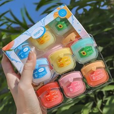 6pk lip balm gift set, fruit