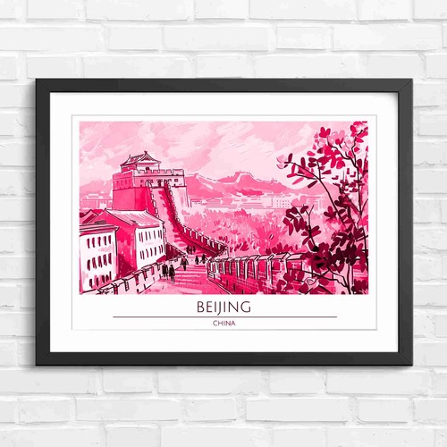 Chinese great wall beijing art - beijing,