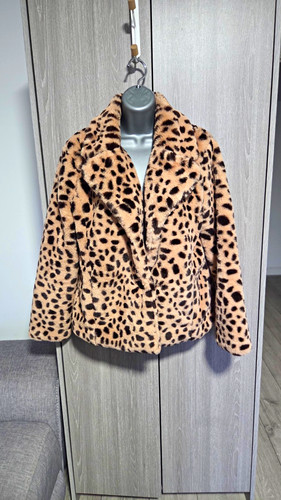 Red herring faux fur - fur, leopard