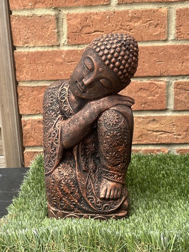 Sleeping welsh buddha statue - welsh,