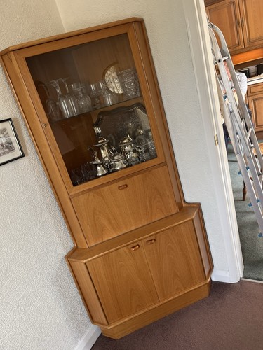 Vintage plan teak - vintage, glazed