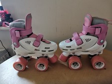 SFR Storm Adjustable Roller Quad Skates, Size UK 8 to 11
