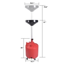 18 Gallon Portable Waste Oil