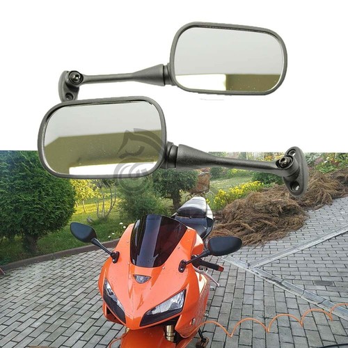 Black motorcycle rearview - ,
