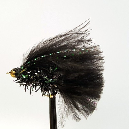 Gold head black - gold,